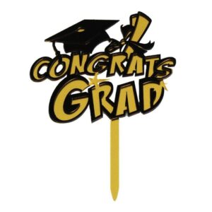 Congrats Grad cake topper