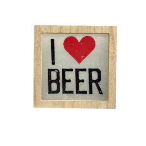 I Love Beer Decoration