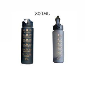Chrome Plastic Bottle (800ML)
