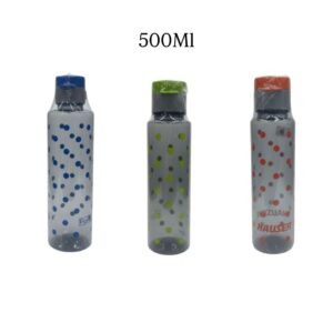 Dotted Plastic Water Bottle 500 ML