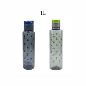 Dotted Plastic Water Bottle 1L