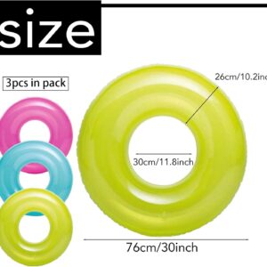 Fluorescent swimming ring
