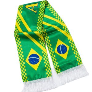 Brazil football scarf