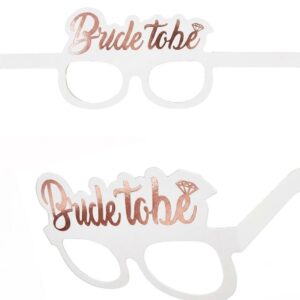 Bride to be” Paper Glasses 12 pcs