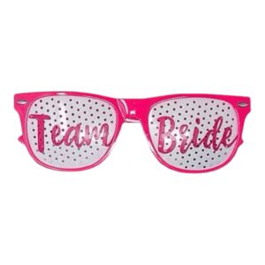 “Team Bride “ Pink Sunglasses