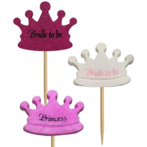 "Bride To Be"  Glittery Cake Topper
