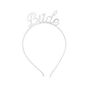 Bride Metallic Headband