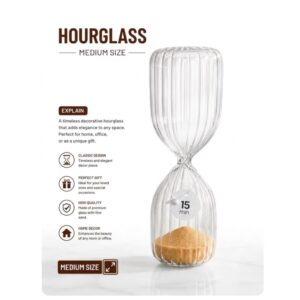 Hour Glass(Medium Size)(15min)20cm X 5cm