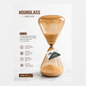 Hour Glass (Large Size) (30min)22cm X 8cm