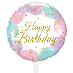 Happy Birthday Foil Balloon(size:18”)