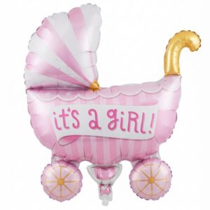it’s a girl stroller shape Foil balloon