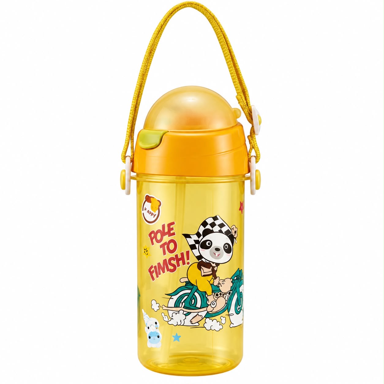 Panda Adventure Spill-Proof Straw Cup