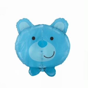 Multi Sided Blue Bear Balloon