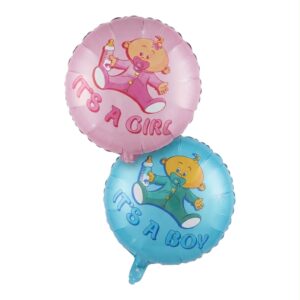 Round foil balloon baby