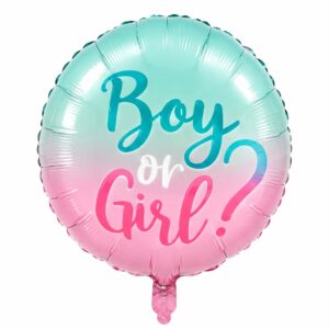 Boy or Girl Round Balloon