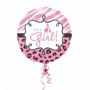 It’s A Girl Safari Themed Balloon