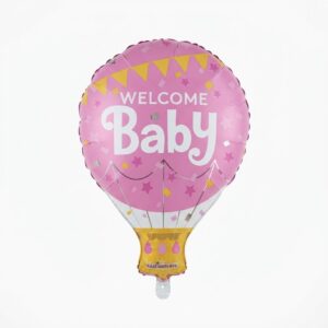Welcome Baby Hot Air Balloon
