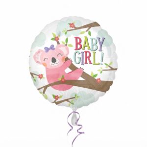 Baby Girl Koala Balloon
