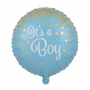 It’s a Boy Round Foil balloon