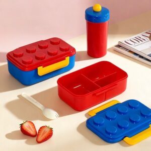 Plastic Lego Launch Box with Cup