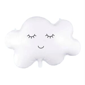 Smiling White Cloud Foil Balloon