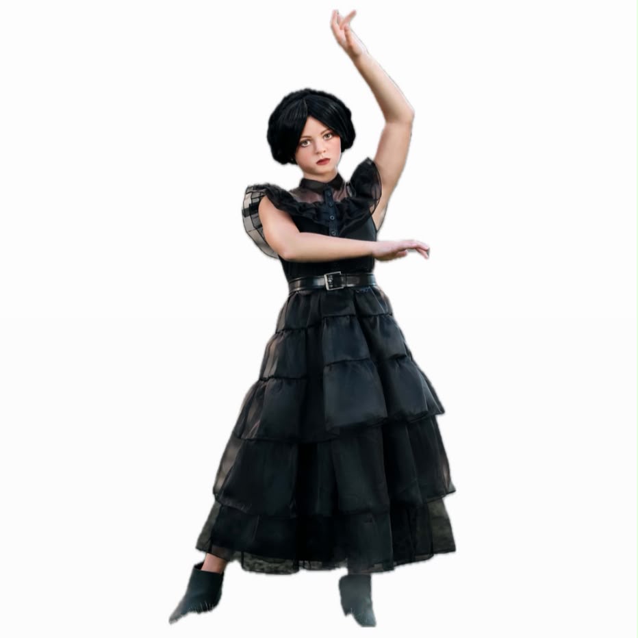 Wednesday Dress Costume