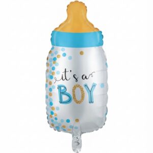 It’s a BOY Dotted Baby Bottle