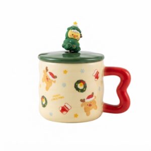 Christmas Tree Cartoon Ceramic Mug