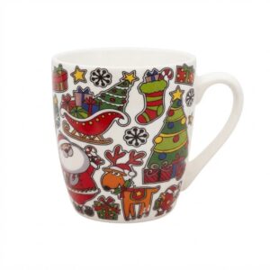 Colorful Festive Icons Mug