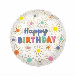 Daisy Print Happy Birthday
