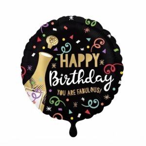 Celebration Happy Birthday You Are Fabulous Foil Balloon