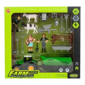 Farm Adventure Toy Set 3+ ages