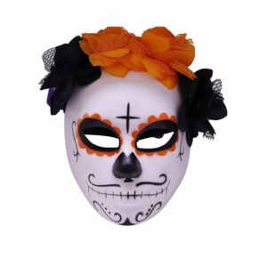 Halloween Orange Scary Mask