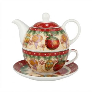 Christmas Teapot Set