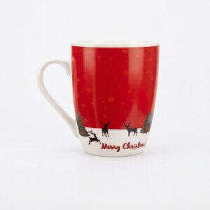 Merry Christmas With Reindeer Mug