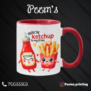 Valentines customized mugs