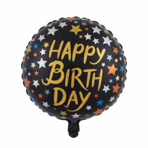 Happy Birth Day Full Stars Balloon
