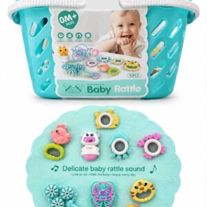Sweet Baby 10 - Piece Baby Rattle Toy Set