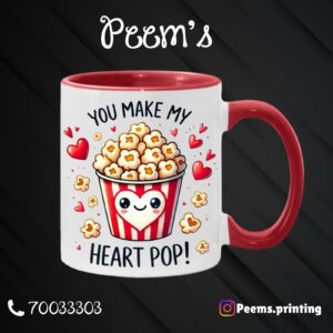 Valentines customized mugs