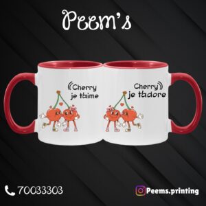 Valentines customized mugs